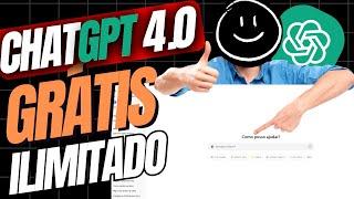 CHATGPT 4.0 GRÁTUITO E ILIMITADO LIBERE AGORA MESMO!!!