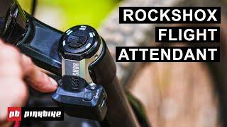 Electronic, Computer-Controlled Suspension! Rockshox's Flight Attendant | First Look & Ride