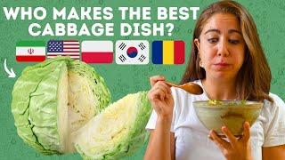 I Didn't Know People Ate CABBAGE Like This