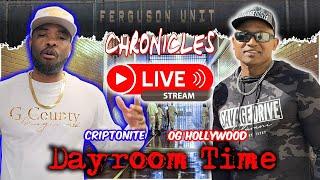 DAYROOM TIME  (LIVE): CRIPTonite Interview + OG Percy Controversy