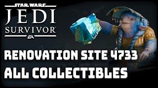 Coruscant Renovation Site 4733 All Collectibles Chests, Databank & Treasure Star Wars Jedi Survivor