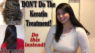 MUST KNOW keratin treatment 5 months review | DO THIS INSTEAD| Form CURLS To STRAIGHT