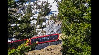 World's steepest rack railway successfully opened