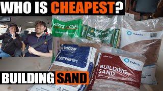 Building Sand - Who Is The Cheapest? VLOG