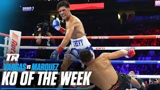 Emiliano Vargas Stops Jorge Luis Marquez In Two Rounds!