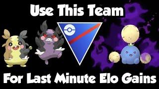 @XehrFelroseGO "THE LAST MINUTE CLIMBING TEAM" Great League FT Shadow Jumpluff Drapion & Morpeko