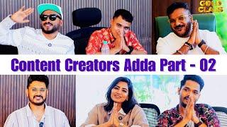 Content Creators Adda Part 02 | Raghu Gowda | Vickypedia | Tech in kannada | Disha Madan | Macmacha