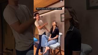 #kritisanon shares a hilarious video with her team member #shorts #bollywood #actress