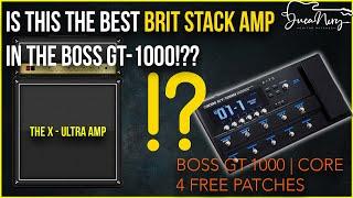 BOSS GT-1000/CORE - Is this the Ultimate Marshall Tone? FREE Patches!