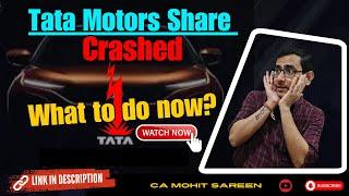 Tata Motors Share Crashed | What to do now? #stockmarket #trading #stocks #investment