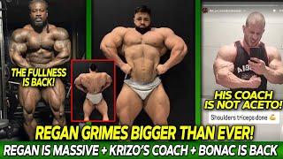 Regan Grimes at his ALL-TIME BIGGEST! + Krizo's New Coach is NOT Chris Aceto + William Bonac is HUGE