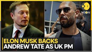 Elon Musk supports alleged sex trafficker Andrew Tate's controversial bid for UK PM | WION