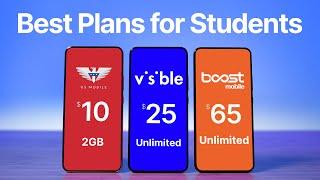 Best Cell Phone Plans for Students! (2024)