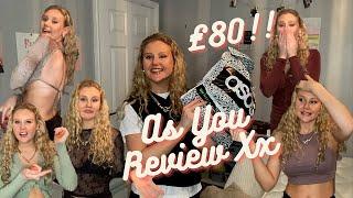Reviewing AS YOU on ASOS!! Xx Is it WORTH IT? |Jess Briggs|