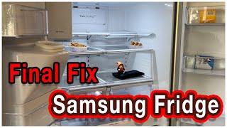 Final Fix For the Famous Samsung French Door Fridge with Leaking Ice Tray and Drainage Issues