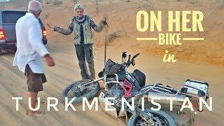 SOLO Motorcycle Ride through Turkmenistan. Ep 9