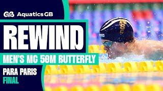 Men's 50m Butterfly Para Paris Final | Aquatics GB Swimming Championships 2024