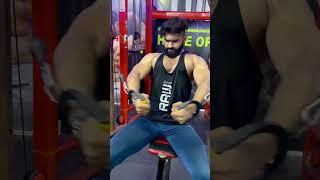 Seated cable incline Chest press - Fitness Vishal Chaudhary #shorts #instagram