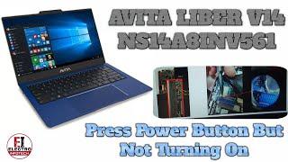 How to Fix - Any Laptop That Wont Turn On / No Power / AVITA LIBER V14 NS14A8INF561