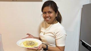 My wife’s creamy carbonara pasta recipe!