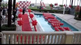 Red Carpet Theme Decoration. DreamARK Events  *www.dreamarkevents.com *