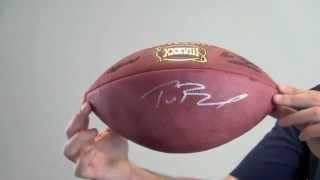 Autographed Tom Brady SB XXXVIII Official Football - PSA/DNA