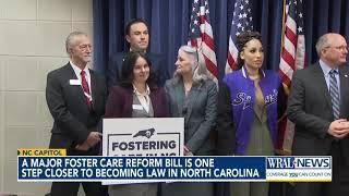 Major foster care reform bill is one step closer to becoming law in NC