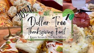 *NEW* Dollar Tree Thanksgiving Dinner From Scratch ||No Budget Dollar Tree Thanksgiving Dinner