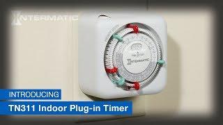 Intermatic TN311 Heavy-duty 24-Hour Mechanical Plug-in Timer