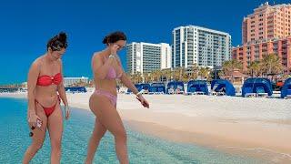 Clearwater Beach Florida 4K Walking Tour