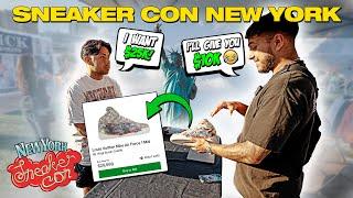 BUYING SNEAKERS AT WORLD’S BIGGEST SNEAKER SHOW IN NEW YORK CITY!! (SNEAKER CON NYC 2024)