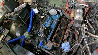 Zylinderkopfdichtung kaputt Katastrophe!?! / blown head gasket Chevy Blazer K5 M1009 CUCV 6.2 Diesel