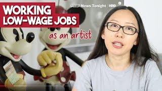 Working Low-Wage Jobs: Art Jobs that Don't Pay Enough