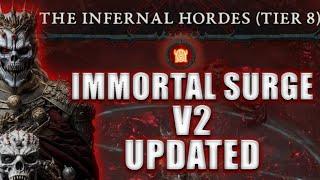 UPDATED Necro Build for Infernal Hordes TIER 8 | Diablo 4 Necromancer Season 5 Build #skulm #diablo4