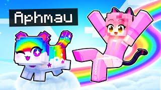 Playing Minecraft as a HELPFUL Rainbow Kitten!