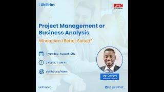 Project Management or Business Analysis: Where Am I Better Suited?