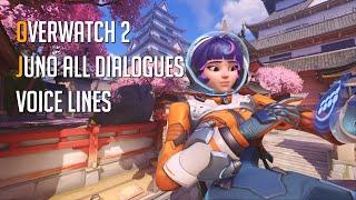 Overwatch 2 Juno All Voice Lines Interactions