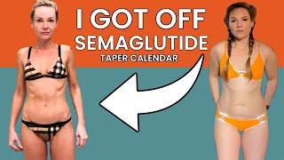 My Epic Semaglutide Taper Journey! Astonishing Ozempic Weight Loss Transformation!