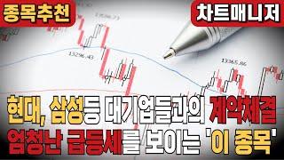 될놈될 - 차트매니저의 돈 벌 수있는 확실한 종목추천!