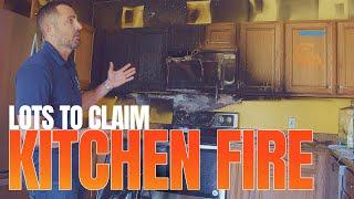 How to Deal with a Kitchen Fire Insurance Claim