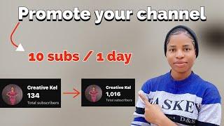 How To Get Subscribers Fast (not sub4sub) #seo