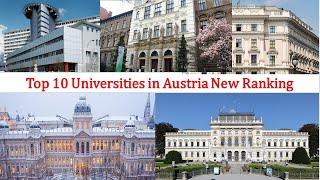 Top 10 UNIVERSITIES IN AUSTRIA New Ranking | University of Austria