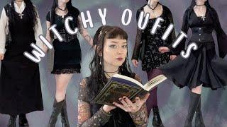 13 witchy outfits ️️ 90's, whimisgoth aesthetic