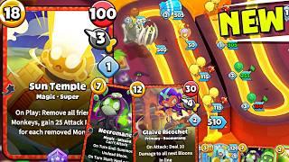 This NEW GAME isAMAZING! LIVE NOW!! (Bloons Card Storm Introduction)