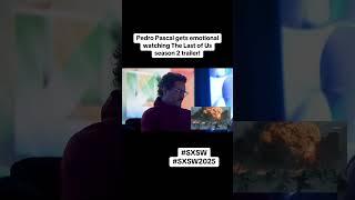 Pedro Pascal gets emotional watching The Last of Us season 2 trailer for the 1st time! #PedroPascal