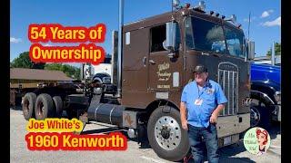 Same Owner for 54 Years: Joe White's 1960 Kenworth K-523 Cabover Truck Tour