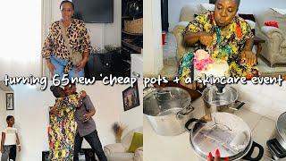 My Mum Turned 65,I Bought 'Cheap' Quality Pots + A Skincare Event & Friend Meet up