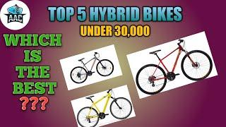 Top 5 hybrid bikes |-Under 30000 | All About Cycling.