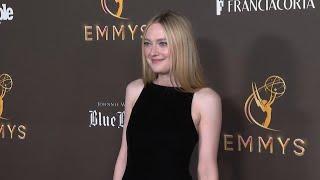 Dakota Fanning, Mark Duplass, Sheryl Lee Ralph hit pre-Emmy party red carpet in Beverly Hills