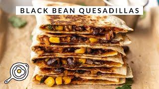 Hearty Black Bean Quesadillas